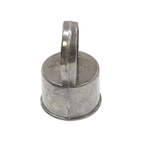 Plum Fittings Chain Link Fence Loop Caps | Eye Top Rail Cap | 2\" (1 7/8\" OD) x 1 3/8\" Pack of 10 - Thumbnail 3