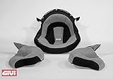 Producto nuevo. Givi Z71754R Forro Interior y Acolchado en mejillas, Color marrón, Talla XS, Adultos Unisex, Negro, 40