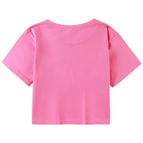 HH Family Crop Tops for Girls with Graphic Prints Stylish and Comfortable Tees Clothes for Kids4