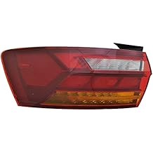 TYC Left Tail Light Assembly Compatible with 2019-2019 Volkswagen Jetta