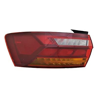 TYC Left Tail Light Assembly Compatible with 2019-2019 Volkswagen Jetta