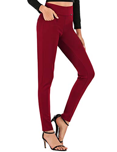 neezeelee Dress Pants for Women Comfort Stretch Slim Fit Leg