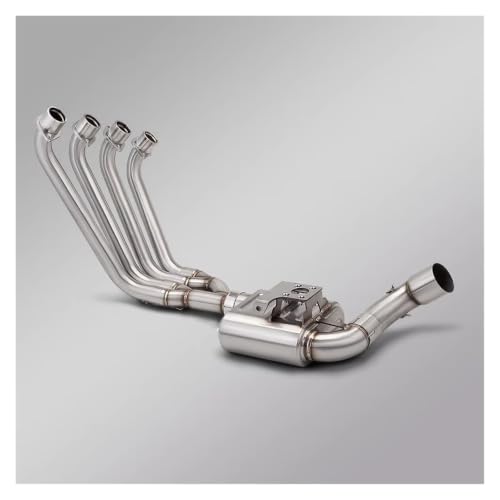 Tuyau d'échappement en acier inoxydable durable pour moto Honda CBR650R