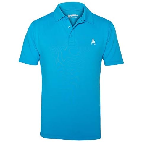 Royal & Awesome Blue Golf Polo Men, Mens Blue Golf Shirt Cover