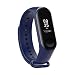 Produktbild MXECOBand 3 Ersatzgurt mit Silikon-Wechselgurt Intelligentes Zubehör für Hirse-Armband Sportgurt (Nachtblau)