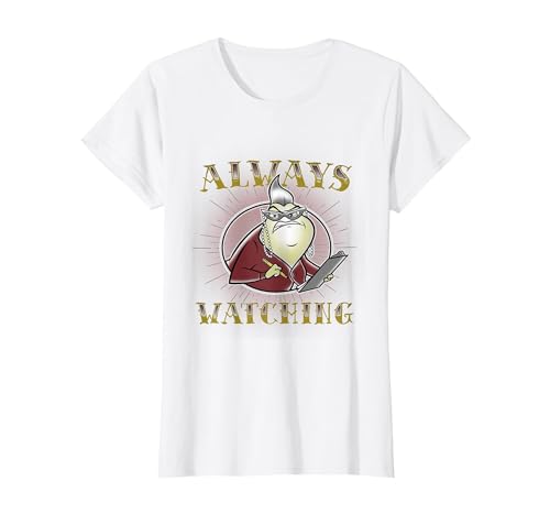 Image of Disney Pixar Monsters Inc. Roz Always Watching Portrait T-Shirt, Women, White, Small