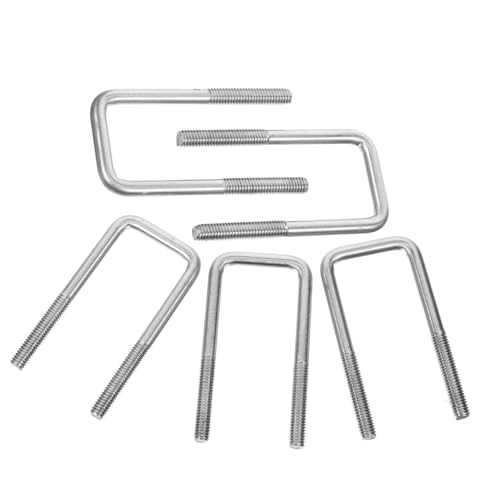 Boulons U carrés SHINEOFI fixations pour sécuriser vos supports de tubes - 2