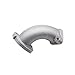 PRO BAT 26MM Intake Manifold Pipe Gasket Spacer Screw Kit for 110cc 125cc 140cc 150cc 160cc Pit Dirt Bike ATV Lifan YX SSR Coolster 56-2 FA (Silver)