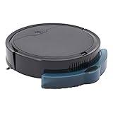DHQCQL Saugroboter Roboterstaubsauger, Saugroboter mit Wischfunktion 3 in 1, 1100Pa Staubsaugerroboter mit 2 Arten Reinigungsmodus für Tierhaare, Teppich, Hartboden (Schwarz)