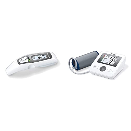 Tensiomètre Électronique Beurer BM 27 grand écran avec thermomètre pour simplifier le suivi médical