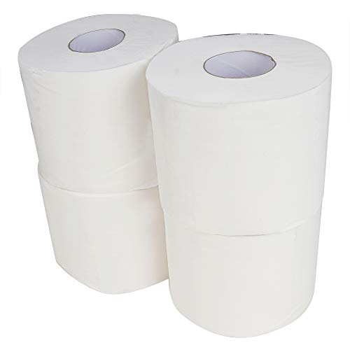 Image of Softouch 3 Ply Toilet Paper Tissue - 4 Rolls (375 Sheets Per Roll) (Pack of 2)