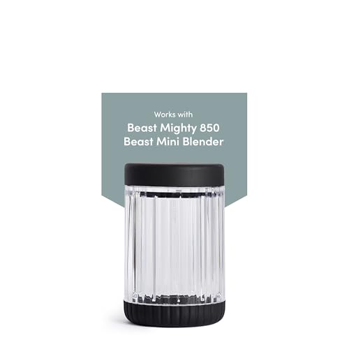 Beast Blending Vessel for Mighty 850 & Mini, 530mL, Carbon Black