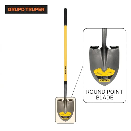 Pala profesional Truper Tru Pro con mango de fibra de vidrio de 48 pulgadas miniatura 3