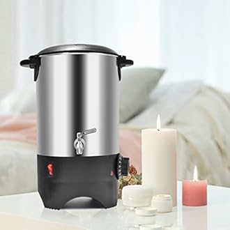 4.5 Qts Wax Melter for Candle Making,Large Electric Wax Melting Pot with Quick Pour Spout,86℉-230℉Temp Control for Business Home Bulk Production