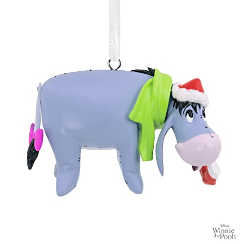 Hallmark Disney Winnie The Pooh Eeyore With Stocking Christmas Ornament #TOP5