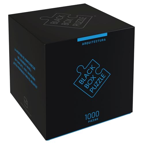 Misu Black Box Puzzle 1000 Piezas - Rompecabezas Adultos, Puzzles para Adultos, Desafío de Entretenimiento para la Mente - Arquitectura - Edición 2022