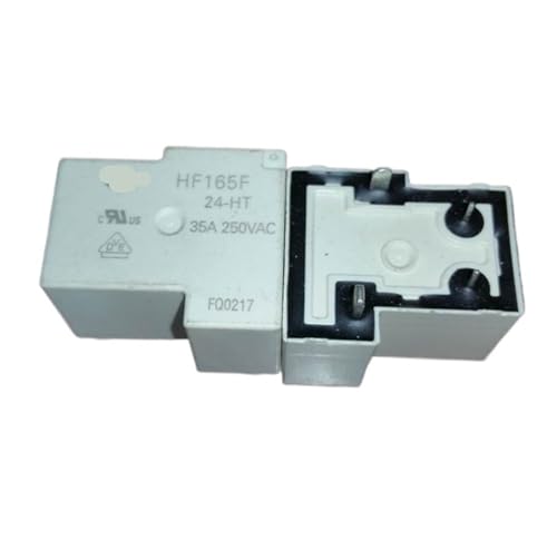 Relé HF165F 24-HT de 4 pines y 35A para control de potencia eléctrica