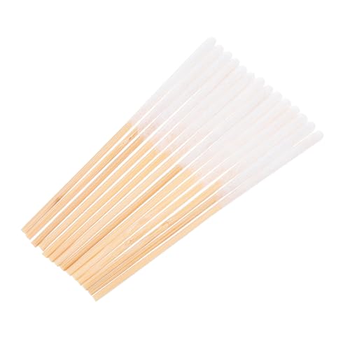 MUSISALY 300pcs Cotton Swabs Makeup Applicators Cotton Buds for Baby Safety Beauty Accessory Gentle on Skin Bamboo Handle