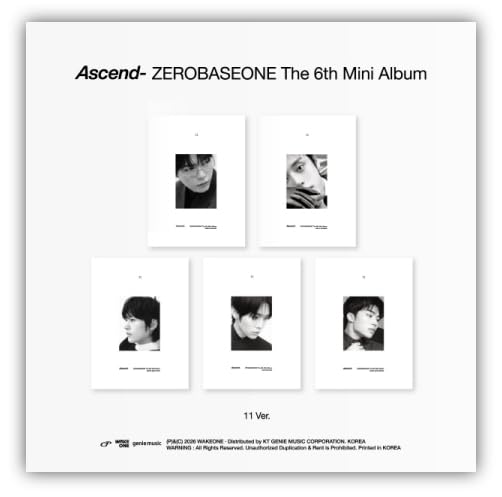 Amazon.co.jp: [ 11 Ver. ] ZEROBASEONE - 6th Mini Album [ Ascend