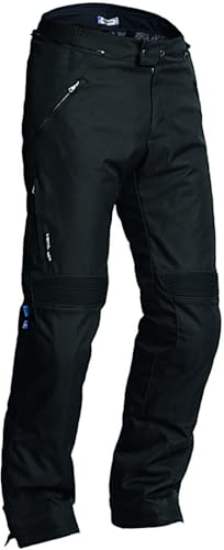 Lindstrands Volda pantaloni tessili da moto impermeabili, nero, 100