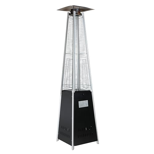 Propane Patio Heater Tower 48,000 BTU with Cover