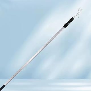 4,92 Pieds Retriever De Cargaison De Camion, Outil De Récupération De Chargement Télescopique Avec Deux Crochets,perche De Ramassage Multi-usage, Mât De Récupération De