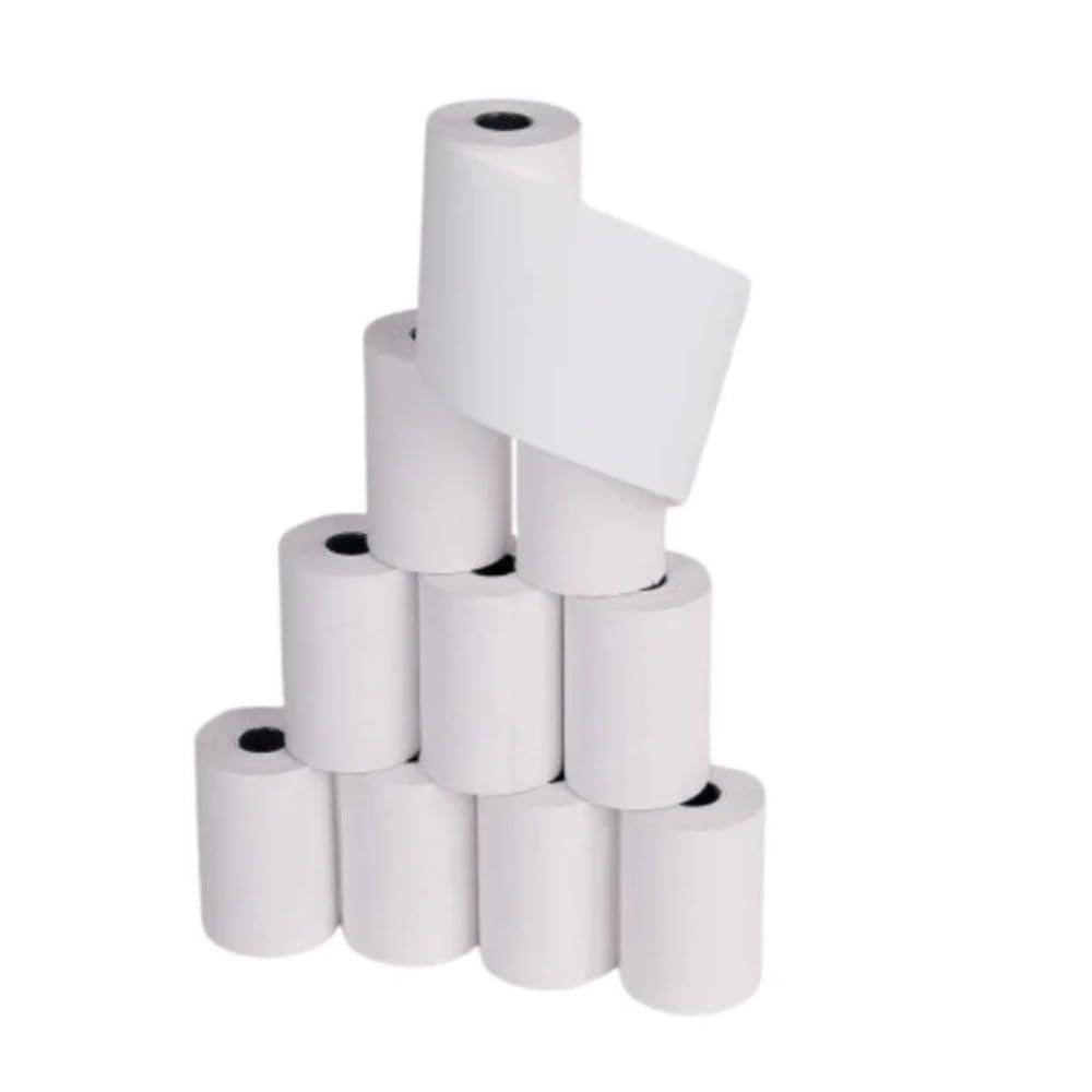Rotoli Carta Termica 57x35 Mm 28 M - Confezione Da 50, BPA Free, Per Registratori Di Cassa - Foto 2