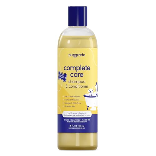 Baby Mild Shampoo – Mild & Hypoallergenic for Sensitive Coats, Cucumber Melon Scent, 16 fl. oz – Made in USA by P.E.T.