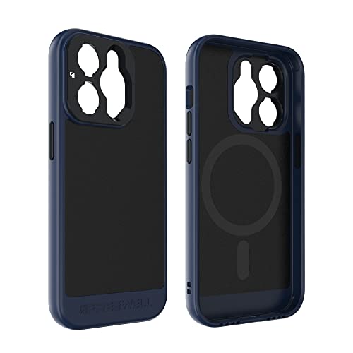 Image of FREEWELL Sherpa Series Phone Case Compatible with iPhone14 Pro Blue