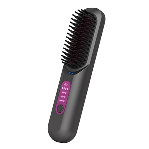 Brosse à lisser les cheveux pour femmes hommes le cadeau idéal