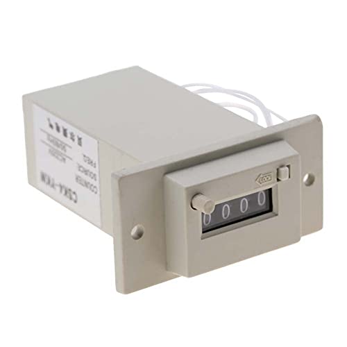 Image of YWBL-WH CSK4 YKW 4 Digit Electromagnetic Counter with Pulse Totalizer Function, AC 220V Digital Counter
