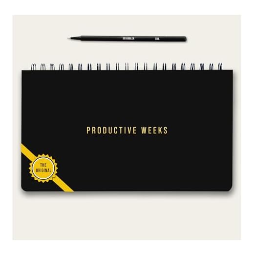 Weekly Planner 2023-2024 (Undated) | Daily Weekly Monthly Planner PRODUCTIVE WEEKS | Academic planner | Organizers for office work, college | Week at a glance planners | For men and women