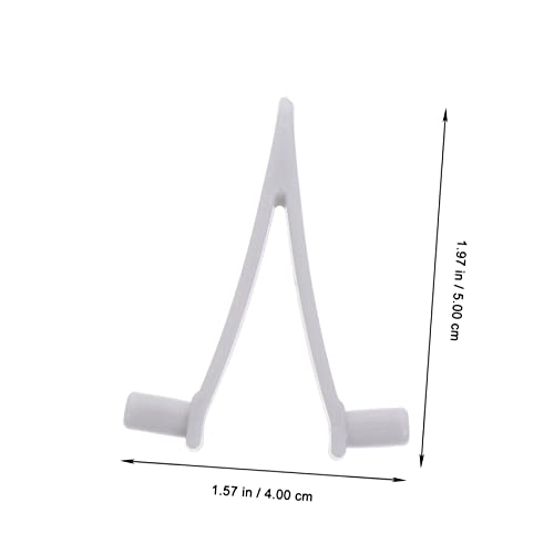 Yardwe 72 Peças Clipe Em Forma De V Para Piscina Clipe De Rede Skimmer Clipe De Rede V Clipes De Fix