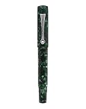 Osprey Milano Fountain Pen Serendip Emerald with Standard and Flex Nibs ((e) Zebra G + Med # 5.5 SS