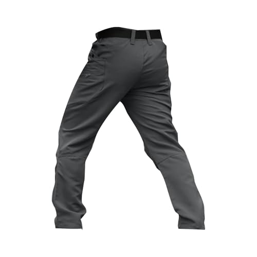 OIOLOYJM Military Cargo Pants for Men Hiking Relaxed Fit Work Waterproof Stretch Tactical Lightweight Outdoor Travel Pant