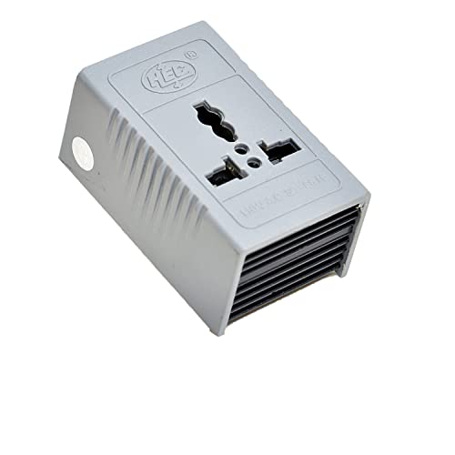 1000 Watt Step Down Voltage Converter Adapter – 220V to 110V Power Transformer – Use American/Canadian Appliances in India – Compact Voltage Converter for High-Power Devices (1000W)