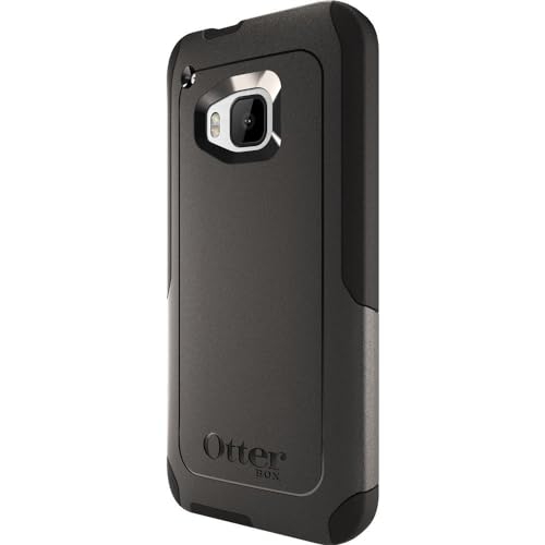 OtterBox Commuter Case for HTC One M9 - Retail Packaging - Black (Black/Black)