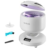 2026 Ultrasonic Retainer Cleaner Machine, Removable Base and Top Cover White