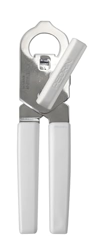 Pedrini Apriscatole a farfalla con levacapsule, rotella tagliente in acciaio temperato