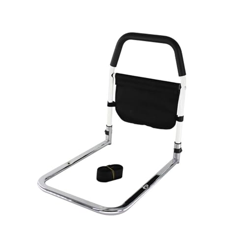 SEVEWAGE Camas para Adultos Mayores Seguridad con Bolsillo de Almacenamiento Soporte de Asistencia Laterales para Camas Citizens Slides Debajo del colchón Cama de caña Barandillas anticaídas