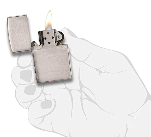 Encendedor Zippo Clásico Cromado Grabado miniatura 3