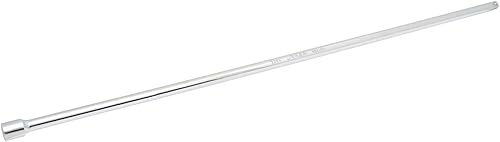 Miniatura 10 de URREA Extensión de llave de vaso  Extensor de trinquete de 12 pulgada y 2-12 pulgadas con construcción forjada y acabado de níquel-cromo totalmente