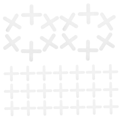 DIYEAH 1000pcs Tile Cross Leveler Spacer for Tile Floor Porcelain Tiling Tool Replacement Leveling System Clip Accessory
