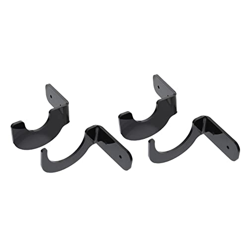 balacoo Sturdy Wall-mounted Bat Racks Acrylic Baseball Softball Hockey Tennis Golf Bat Display Stands