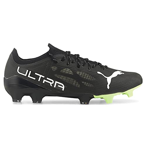 Puma - Mens Ultra 1.4 Fg/Ag Shoes, Size: 8 M US, Color: Puma Black/Puma White/Fizzy Light