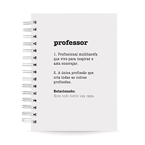 Caderno personalizado - Professor