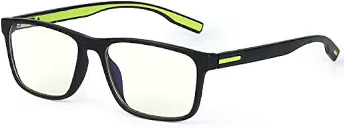 Lrrvurn Blue Light Blocking Glasses for Computer Game Anti UV Reduce Headache Stylish Bluelight Blocker Glasses