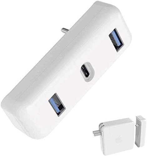 HyperDrive USB-C Hub for 61W Power Adapter 13" MacBook Pro, USBC Charger Converter: 1x Type C 2X USB 3.0 Ports