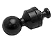 Techmount 4-62012 17mm Ball Extension Shaft (25mm) - 1in. - Black