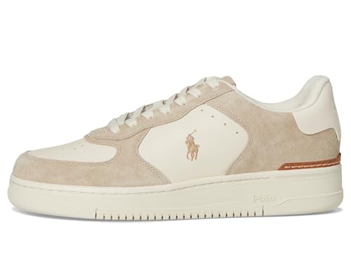 POLO RALPH LAUREN Men's Masters Court Leather-Suede Sneaker4